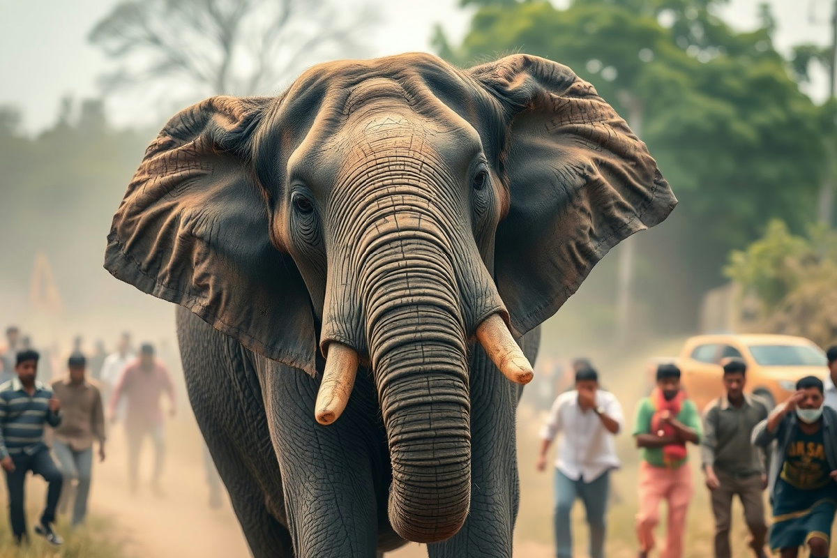 Un elefante ribelle semina paura in India: oltre 20 vite spezzate dall'inizio dell'anno